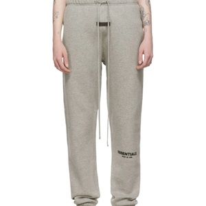 brand new with tags grey essentials sweatpants